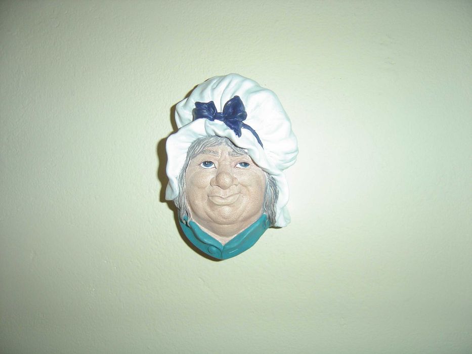 Bossons - cabeças de gesso inglesas várias