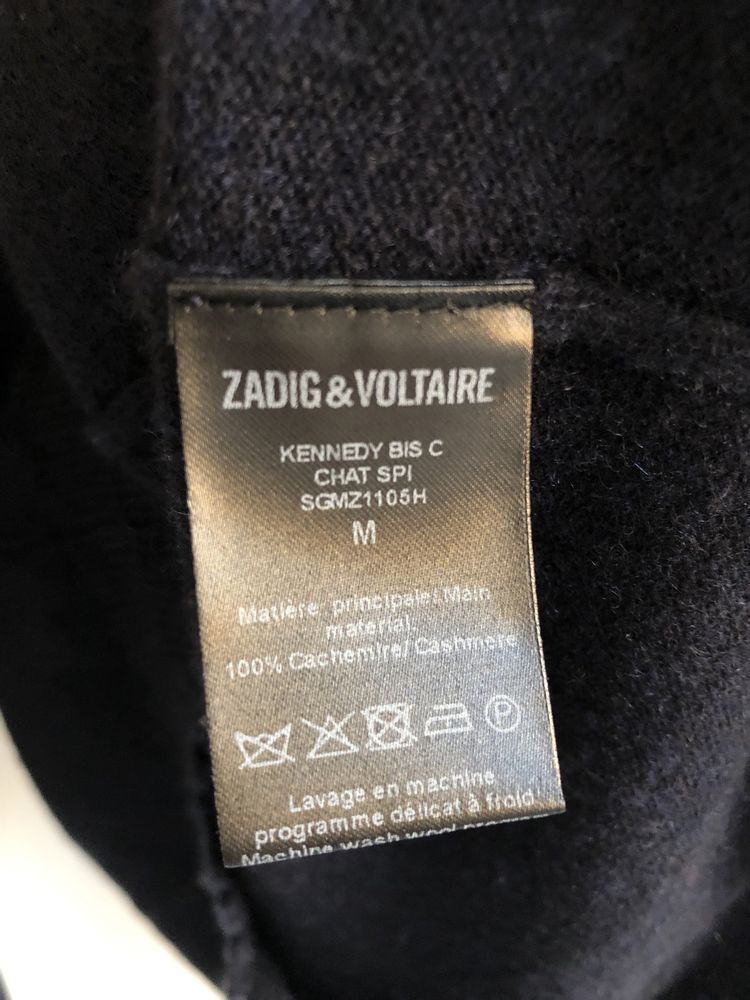 Кофта свитер из кашемира Zadig and Voltaire