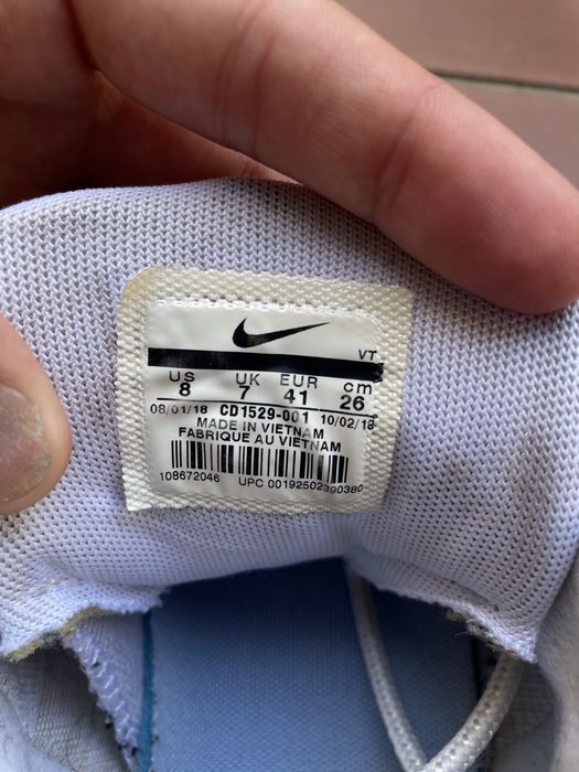 Nike Air Max 95 OG Aluminum 2018 Size 41