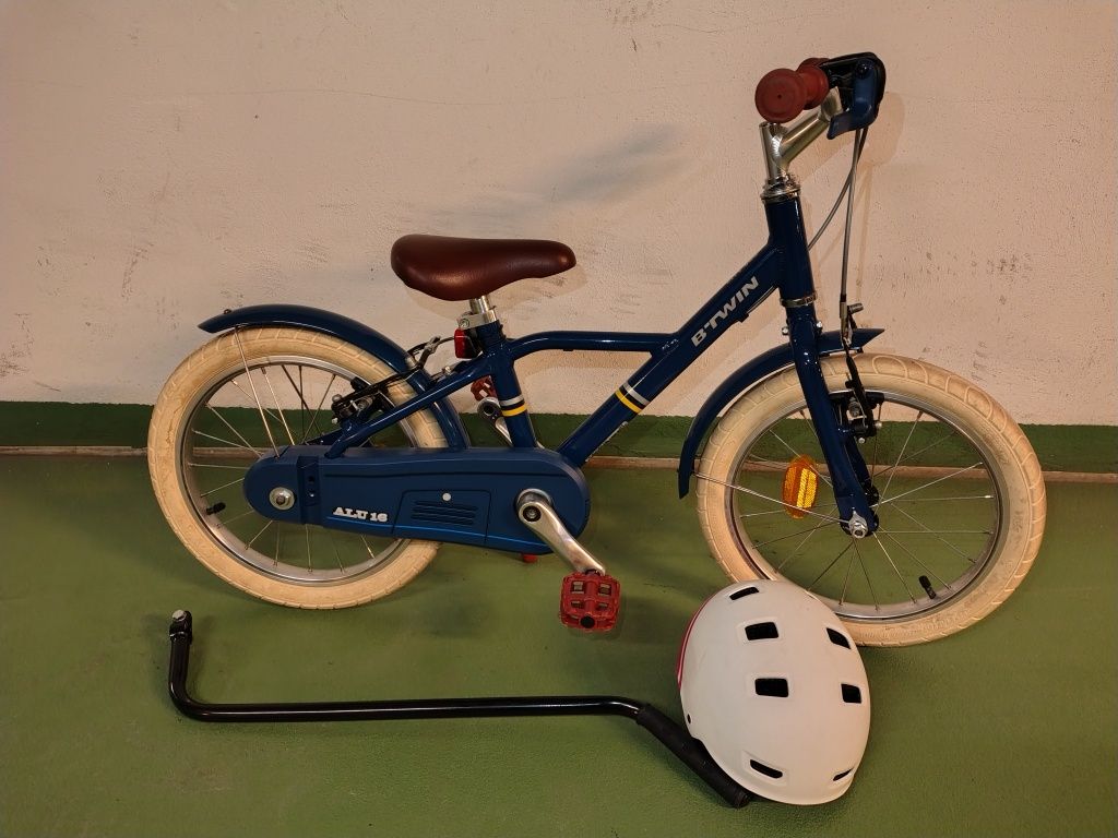 Rower Btwin 16 cali STAN IDEALNY ALU