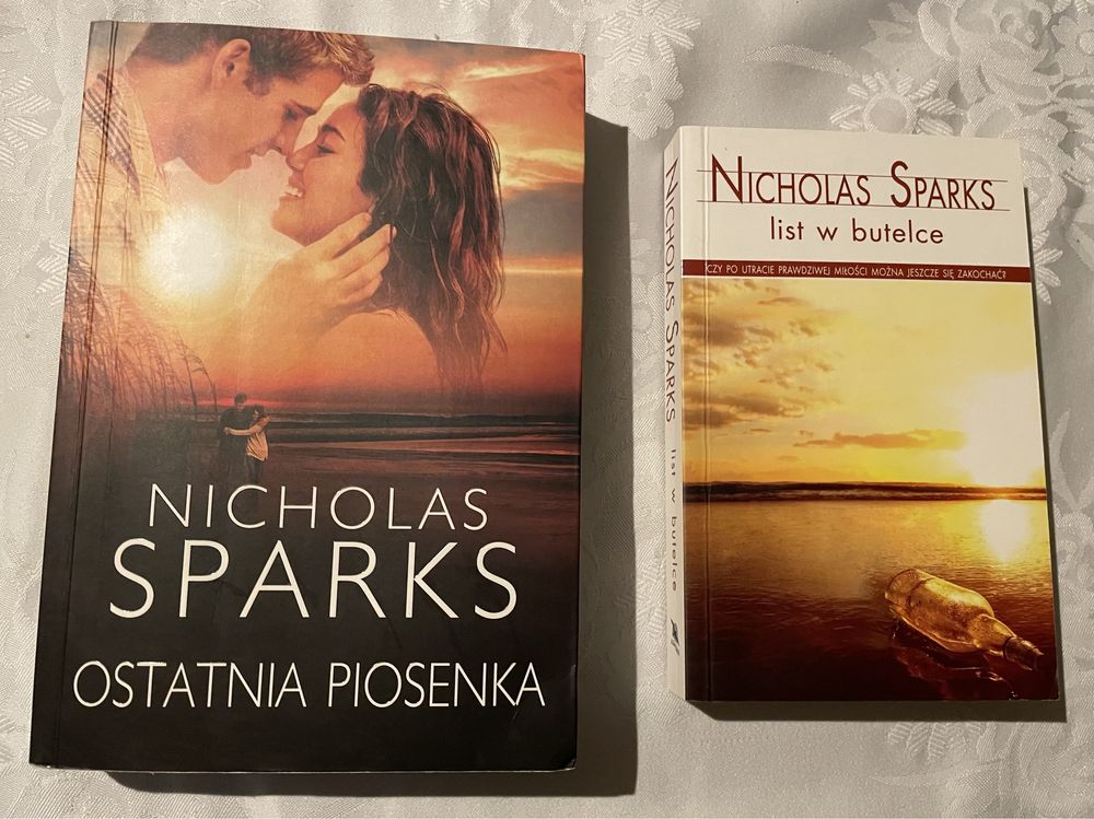 Nicholas Sparks Ostatnia piosenka + list w butelce