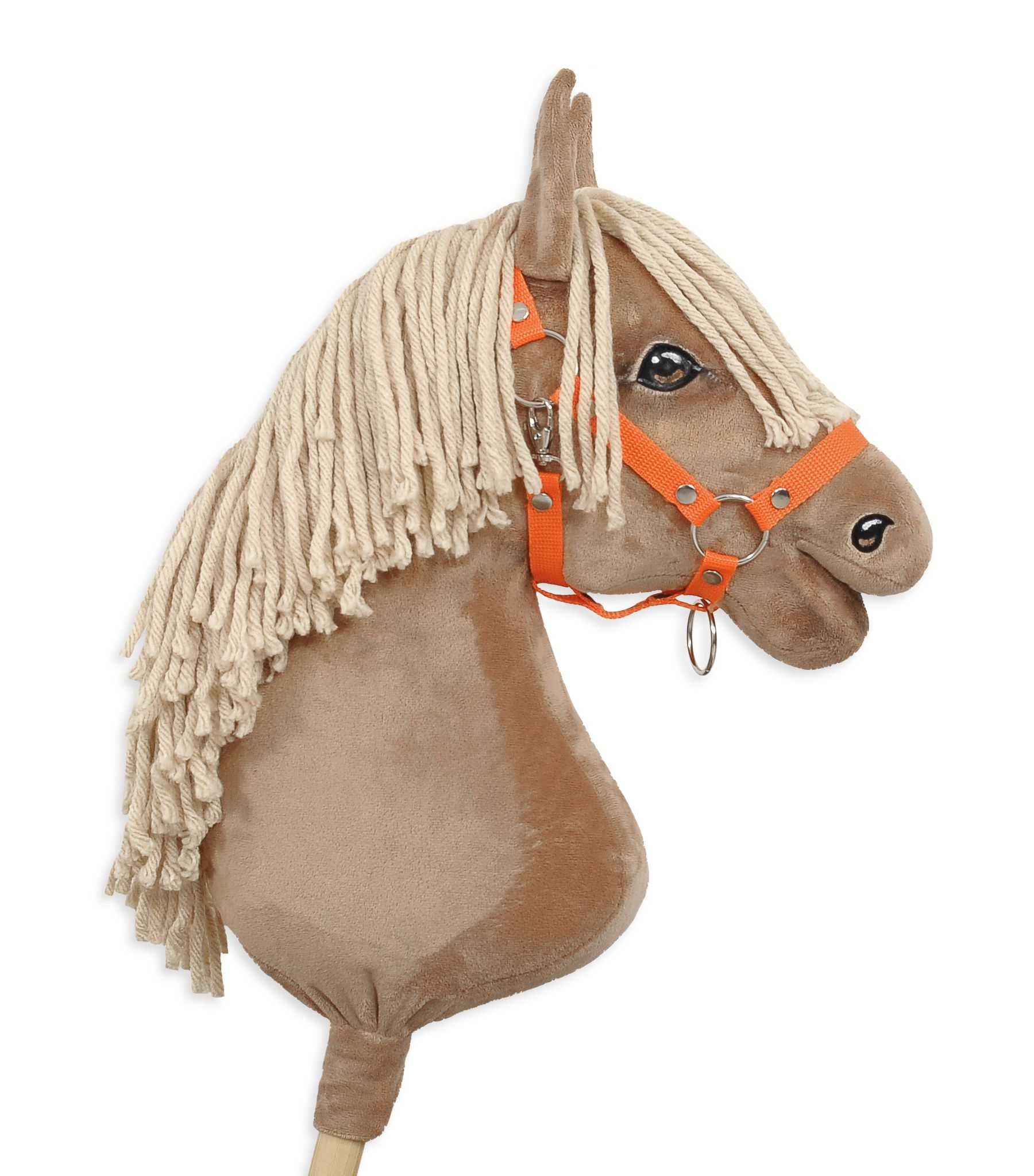 Kantar regulowany dla konia Hobby Horse A3 - pomarańczowy!