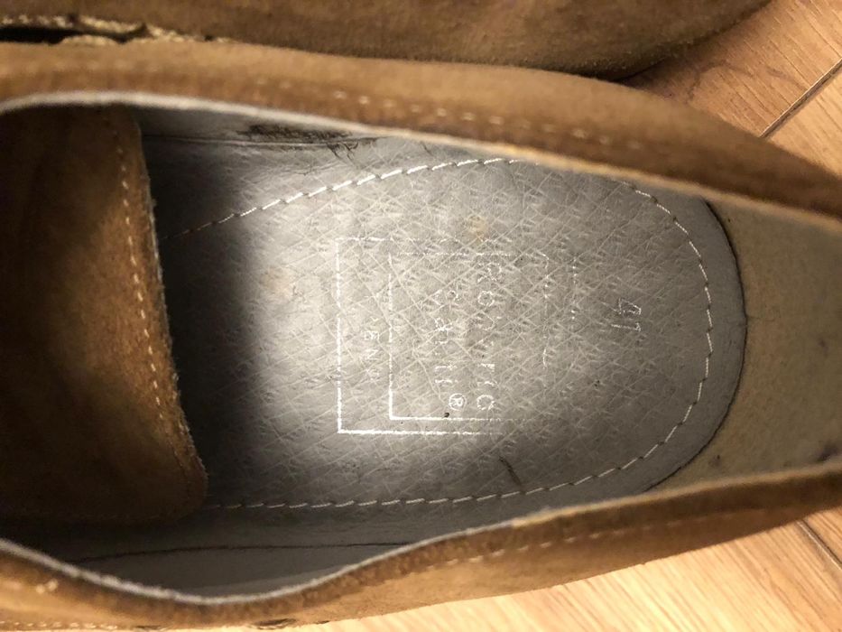 Buty zamszowe skórzane Roberto Santi 41