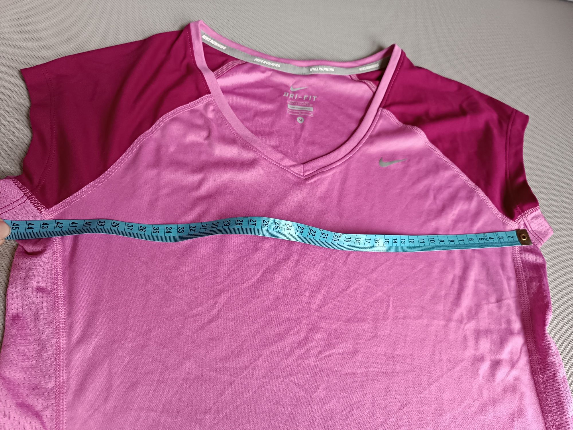 Koszulka Nike running różowa rozmiar M perforowana