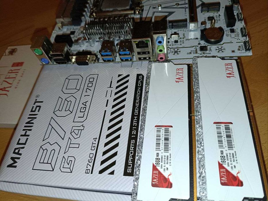 Machinist B760 GT4/I5 12400F/32Gb DDR4 3600Mhz