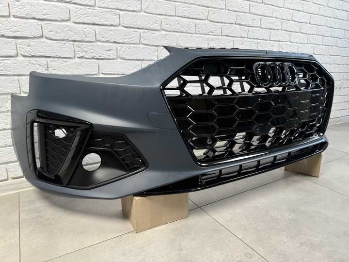 Передній бампер audi a4 b9 sline 2020-2024 RS4/rs4/Audi A4 B9 S4