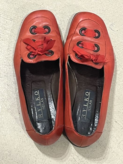Półbuty ze skóry, marki Ryłko, rozmiar 38,5 F.