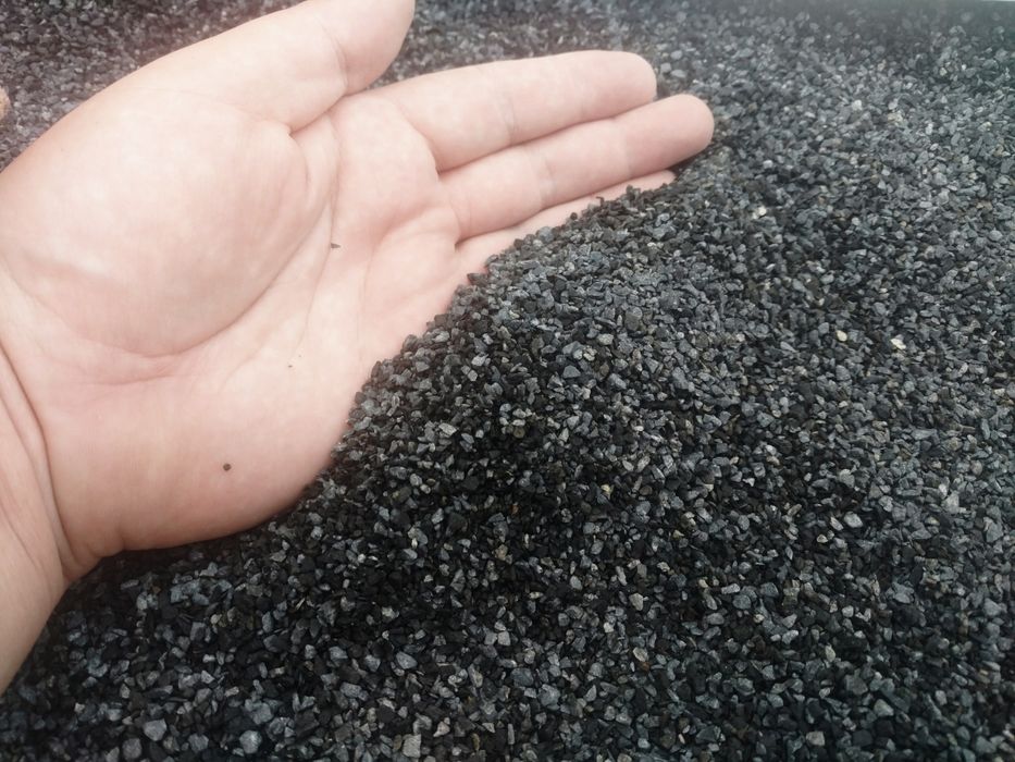 Bazalt 2-5mm kruszywo kamień grys szplit bazaltowy czarny do akwarium