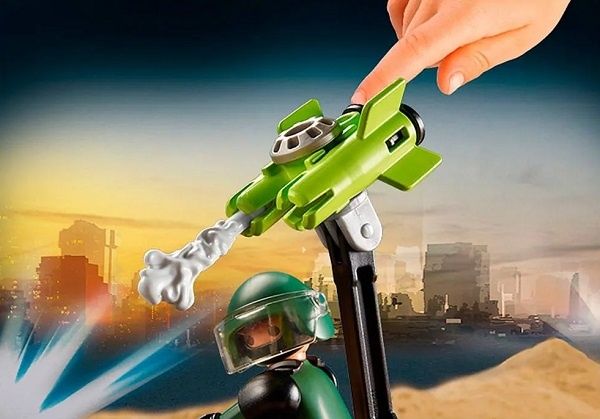 Playmobil Polícia treino minas e armadilhas NOVO
