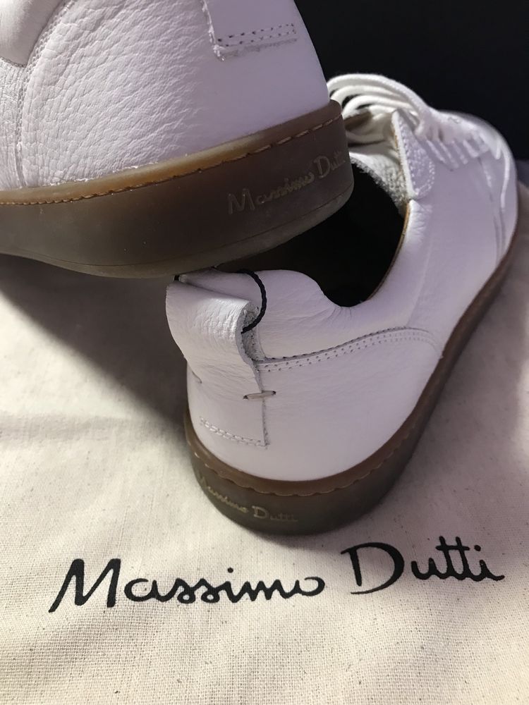 Продам чоловічі шкіряні кеди Massimo Dutti