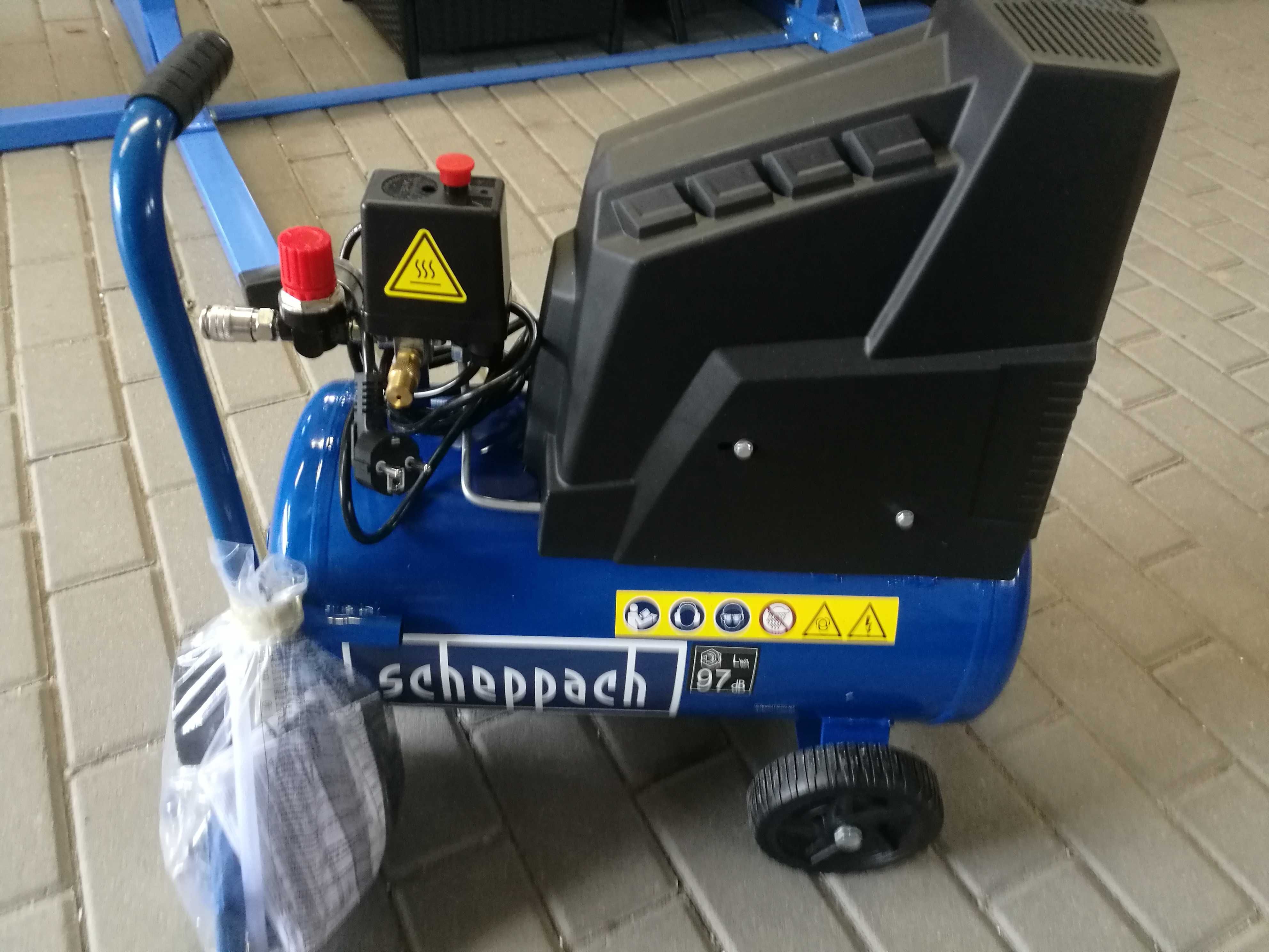 SCHEPPACH HC25o/HC30o Kompresor bezolejowy 24l Nowy!!!