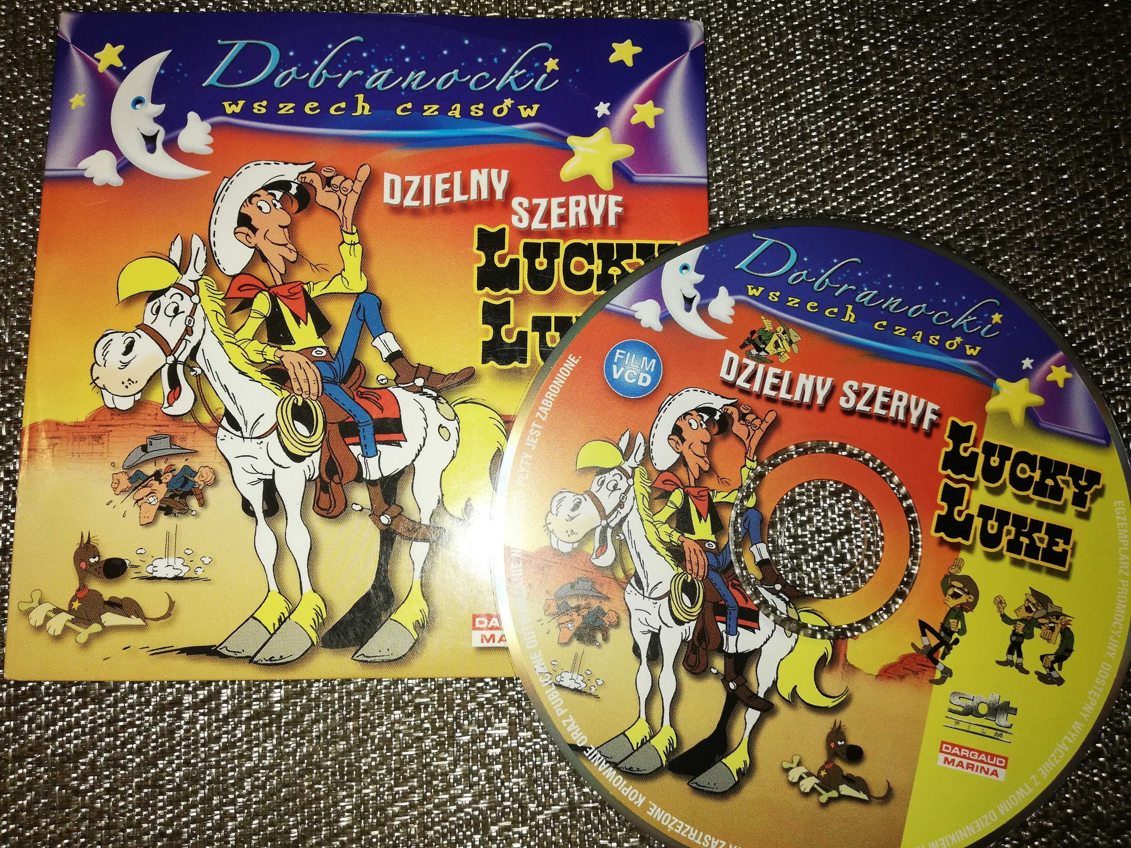 Film VCD dla dzieci: Dzielny szeryf Lucky Luke