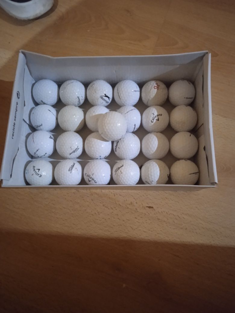 3 tacos de golfe + bolas de golfe