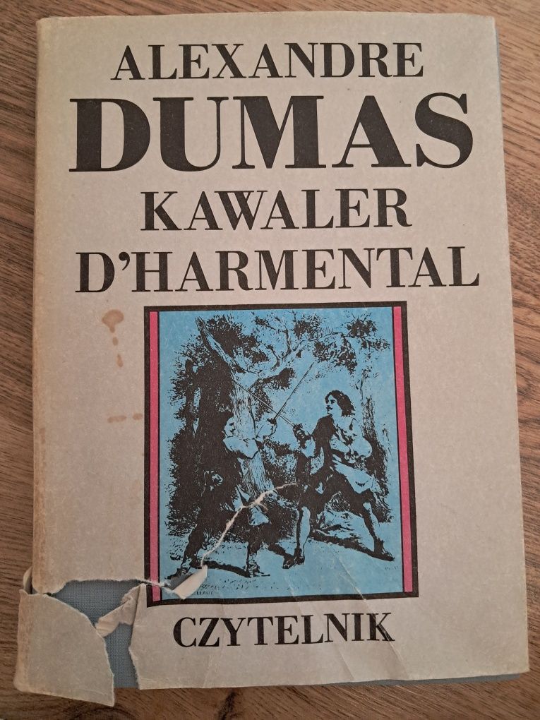 "Kawaler D'Harmental" Alexandre Dumas