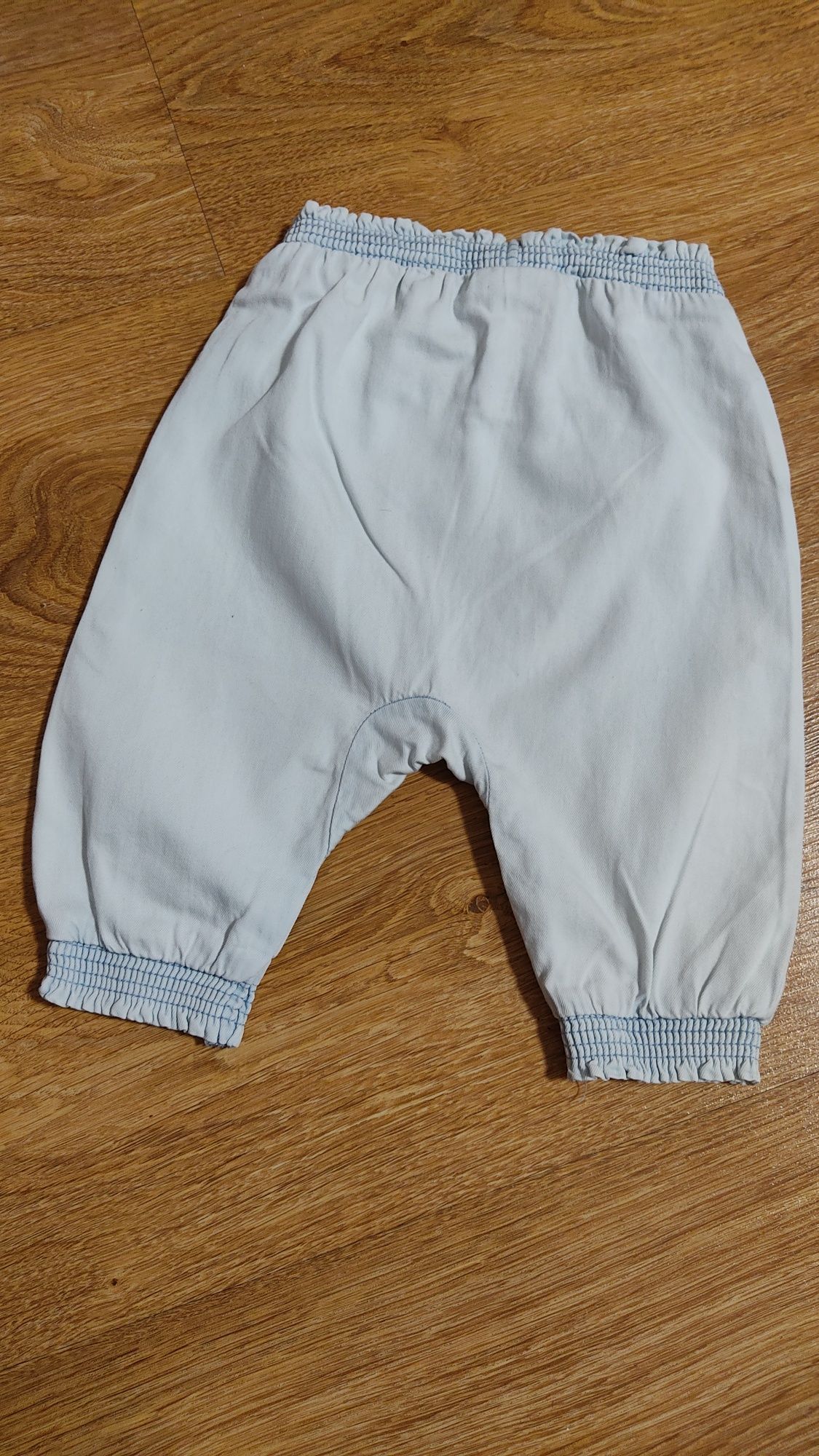 Spodnie spodenki haremki cienki jeans na lato