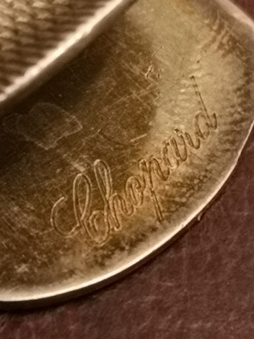 Chopard. Зажим для денег. Серебро. Италия