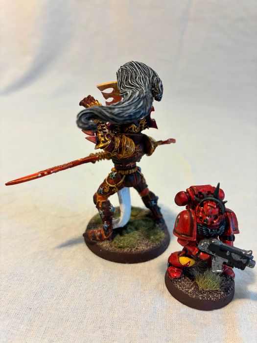 Warhammer 40k 3edycja Eldar Avatar of khain, pomalowany