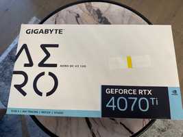 4070 Ti Gigabyte AERO - Sprzedam używaną kartę graficzną w Warszawie