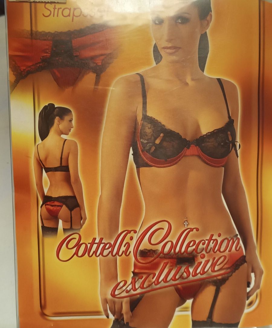 Conjunto Lingerie Vermelho. Nova.  S/M