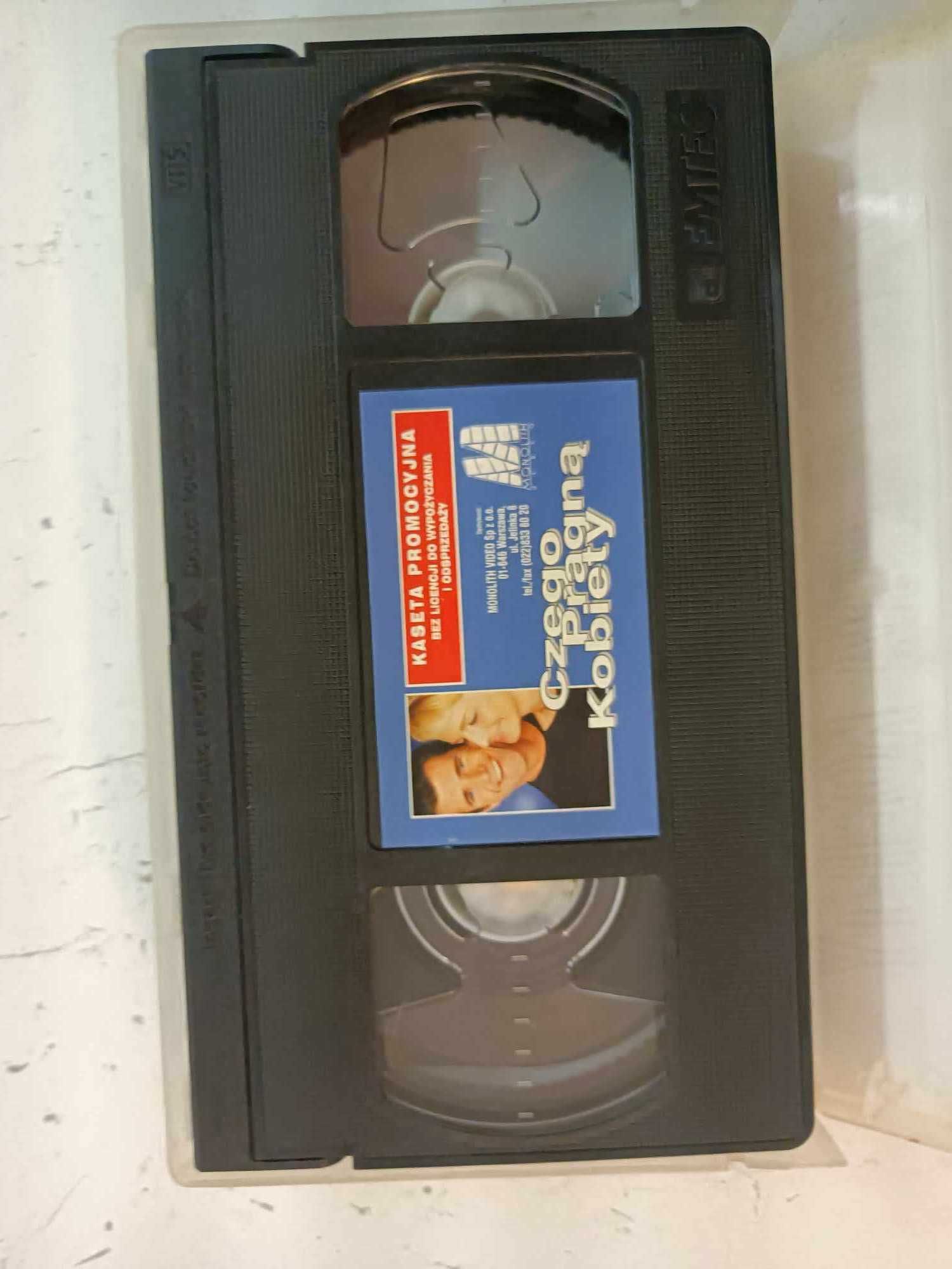 Kaseta VHS z filmem Cała Ona