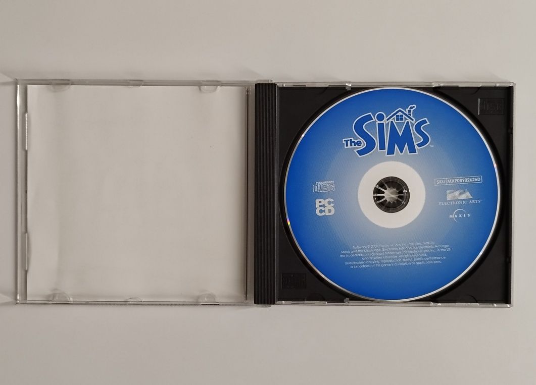 Gra komputerowa The Sims 1 PL na PC podstawa 2000 r. UNIKAT