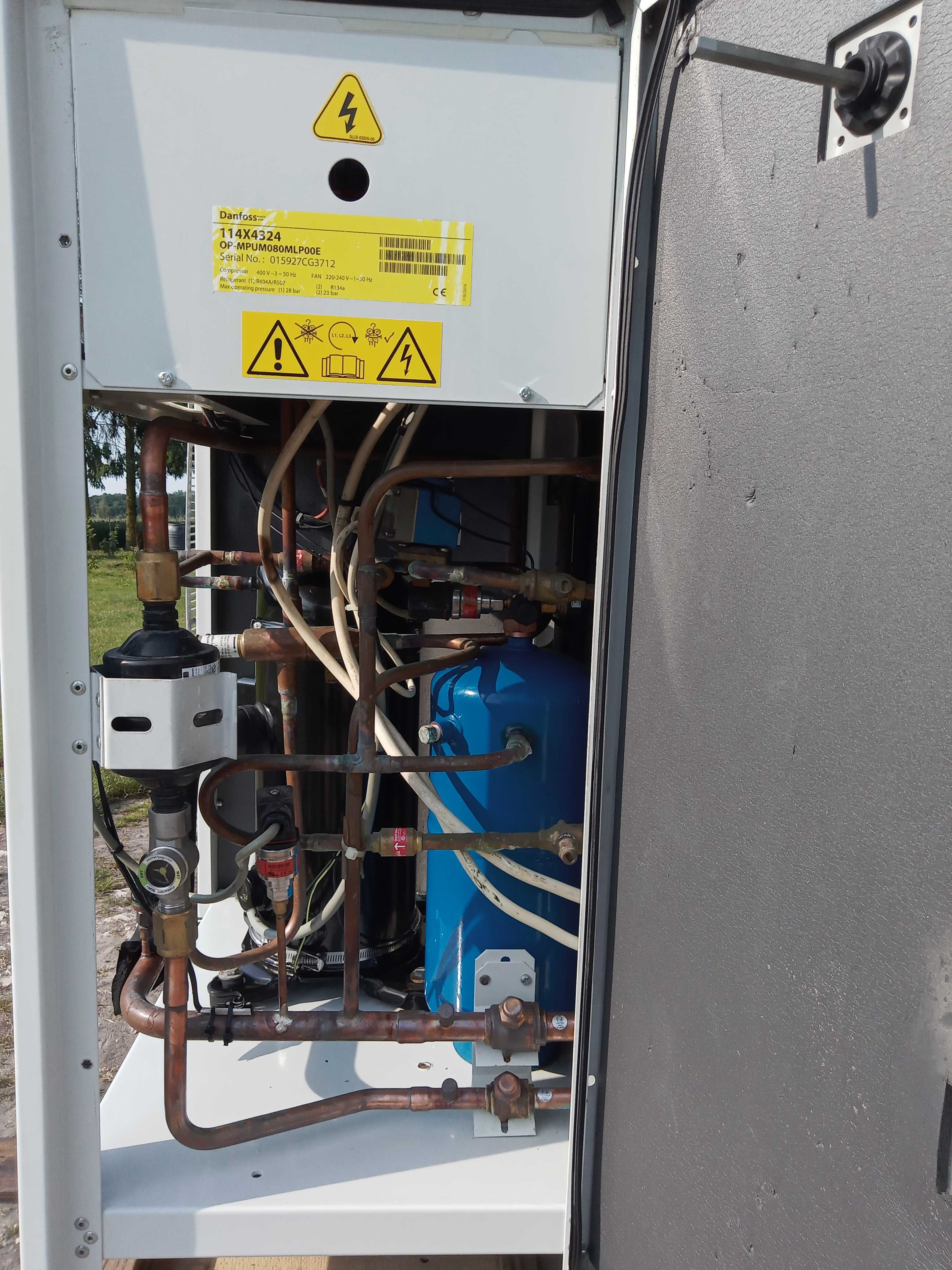 Agregat skraplający Danfoss Optyma Plus OP-MPUM080MLP00E pompa ciepła