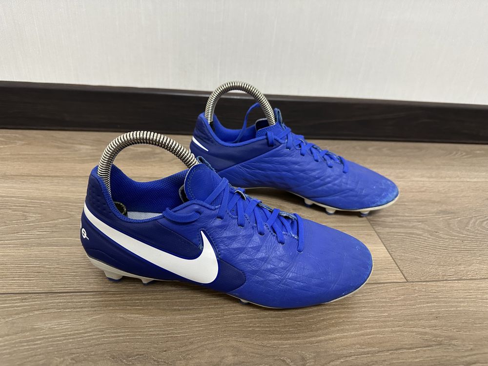 Бутсы Nike tiempo 40.5 размер кожаные