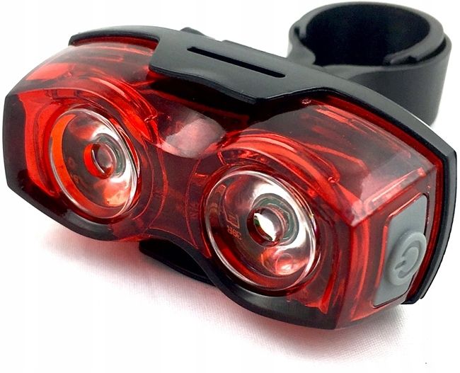 JET lampka rowerowa na sztycę 50lm tylna baterie 2x AAA pod siodełko