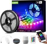 Taśma LED RGB Wielokolorowa 5m 12v 5050SMD SMART WIFI PILOT - LEPRO