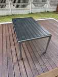 Stol ogrodowy aluminum