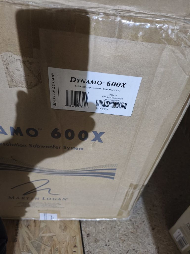 Kolumny Paradigm i subwoofer Martin Logan
