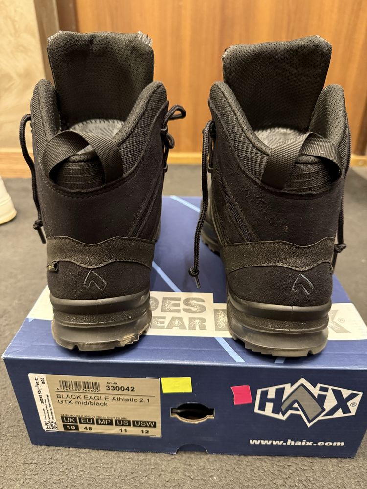 Трекинговые ботинки HAIX black eagle Athletic 2.1 GTX mid/black
