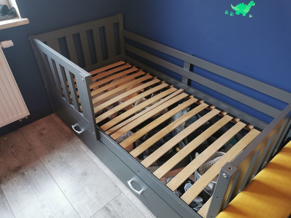 Łóżeczko dziecięce drewniane 160cmx80cm