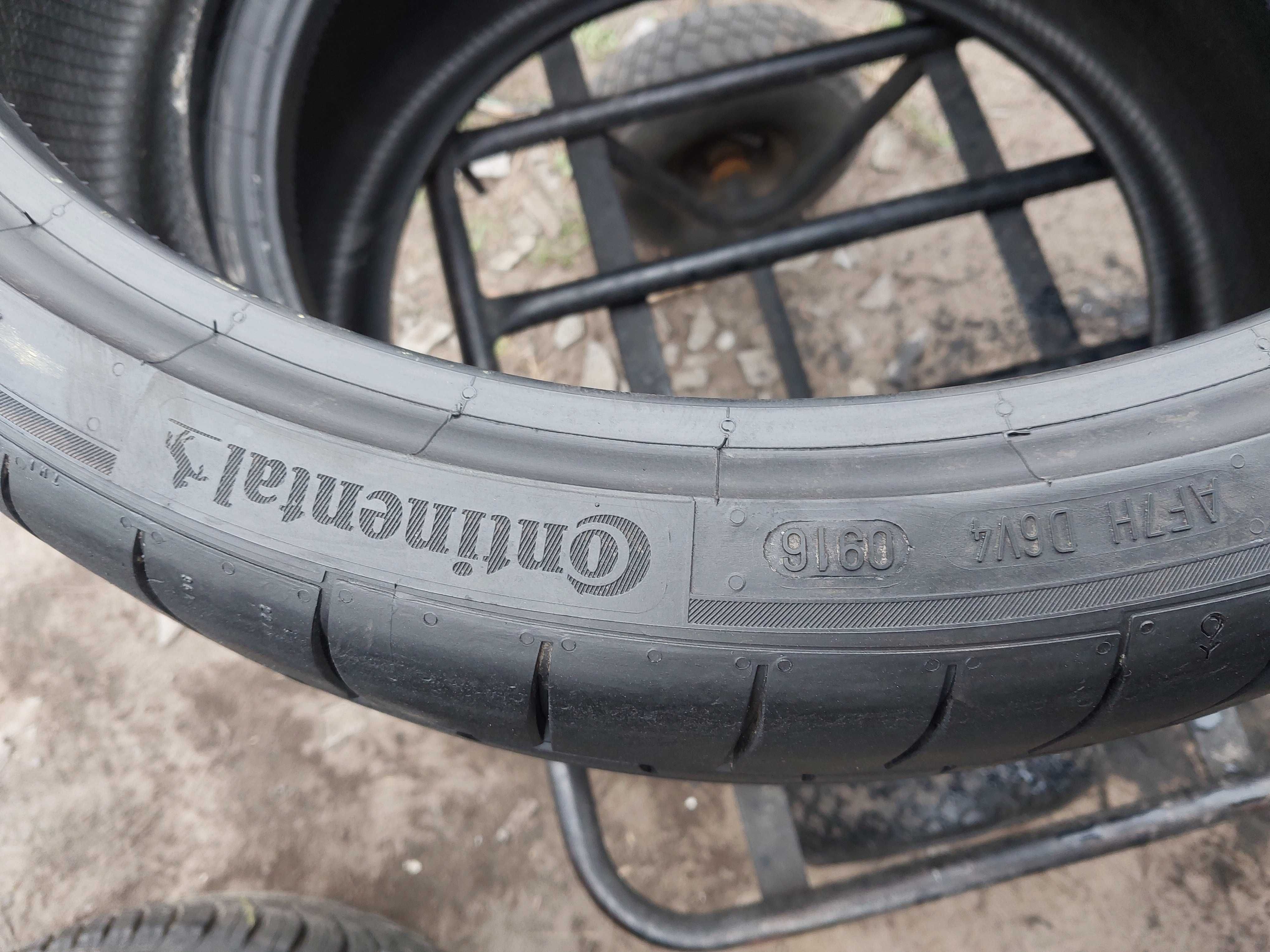 Opony letnie 245.30.20 Continental w bardzo dobrym stanie