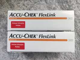 Wkłucia Accu-Chek FlexLink 8 mm/80 cm 2 opakowania 20 sztuk
