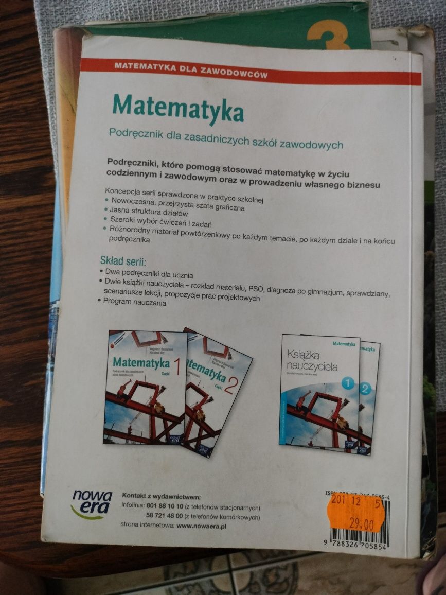 Matematyka szkoła zawodowa