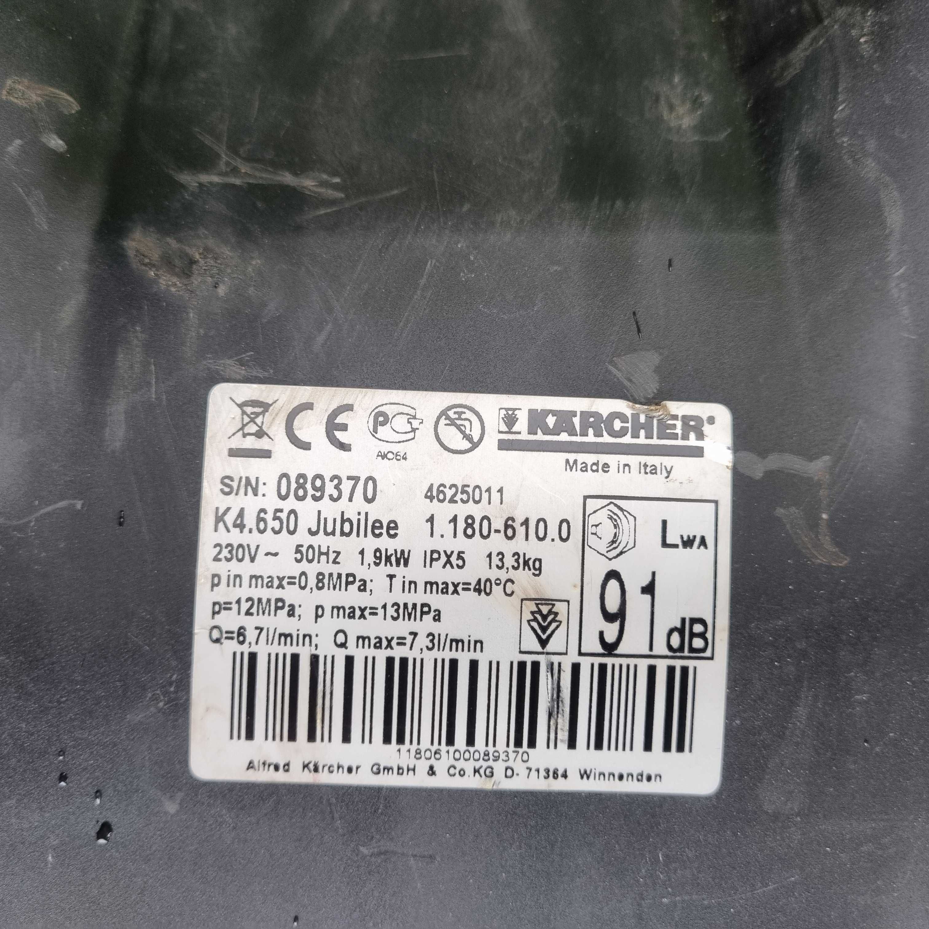 Myjka Ciśnieniowa  Karcher K 4.650