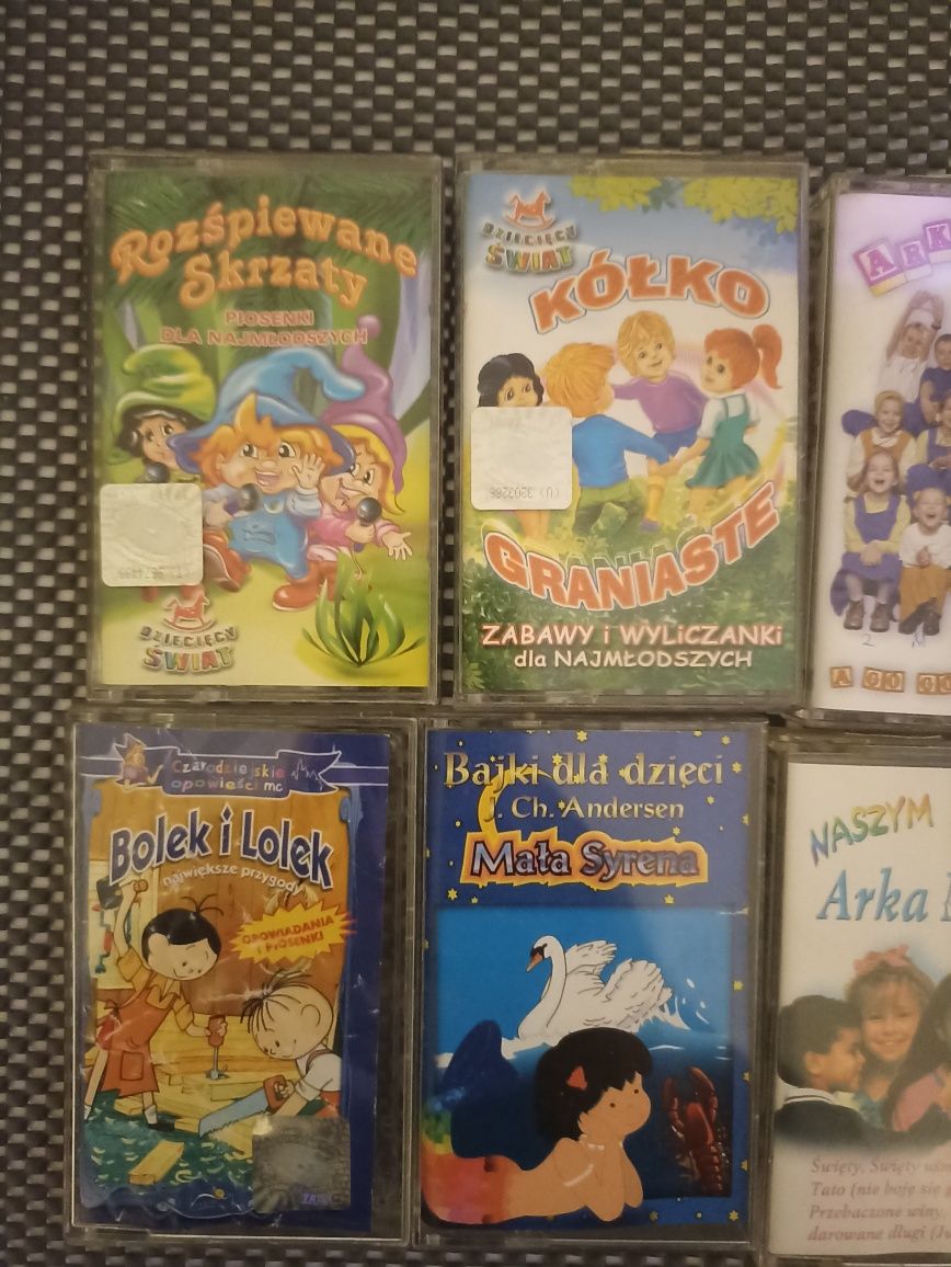 Bajki dla dzieci zestaw  kasety audio