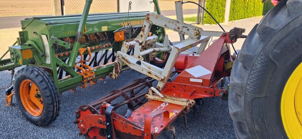 Agregat uprawowo siewny kuhn hr 300 amazone d8