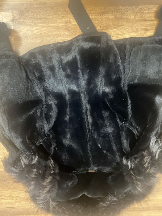 Дубленка. З натуральним хутром лисиці