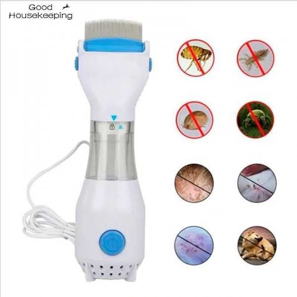 Removedor Elétrico de Pulgas para Animais de Estimação