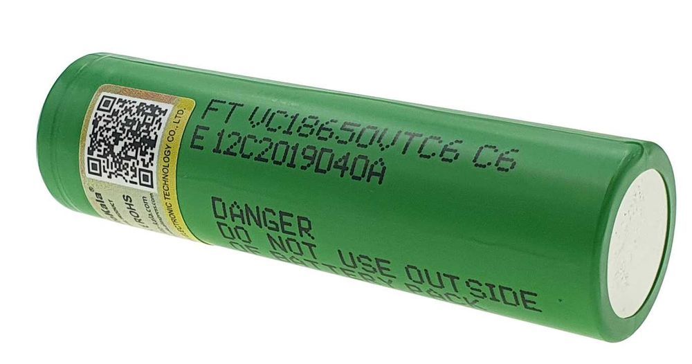 Аккумулятор 18650 LiitoKala VTC6 3000mAh высокотоковый, шур646