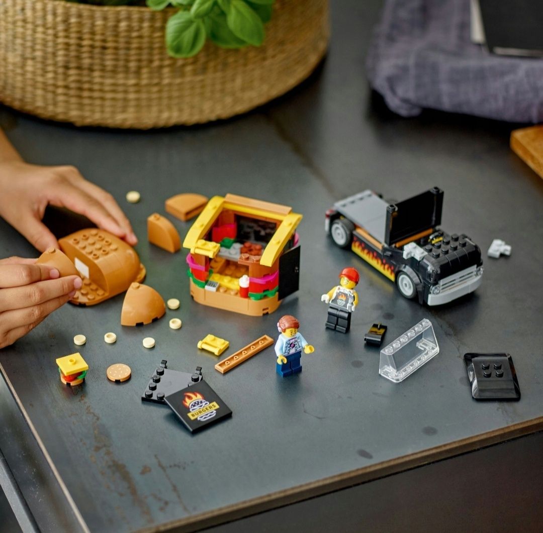 Dziecięcy KOMPLET KLOCKÓW Konstrukcyjnych UKŁADANKA Klocki LEGO 60404