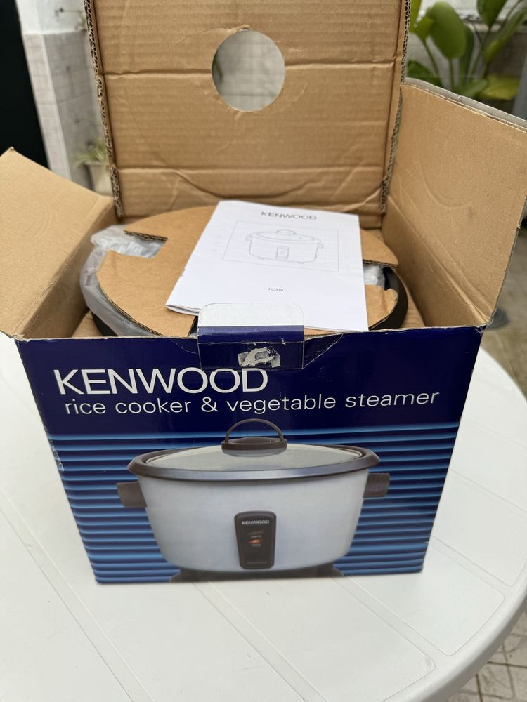 Panela de arroz e vaporizador de legumes - Kenwood - Nova