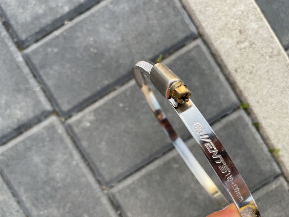 Zacisk do rury wentylacyjnej okap kuchnia wentylacja