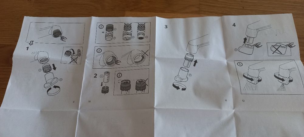 Dysza mgłowa do kranu Ikea