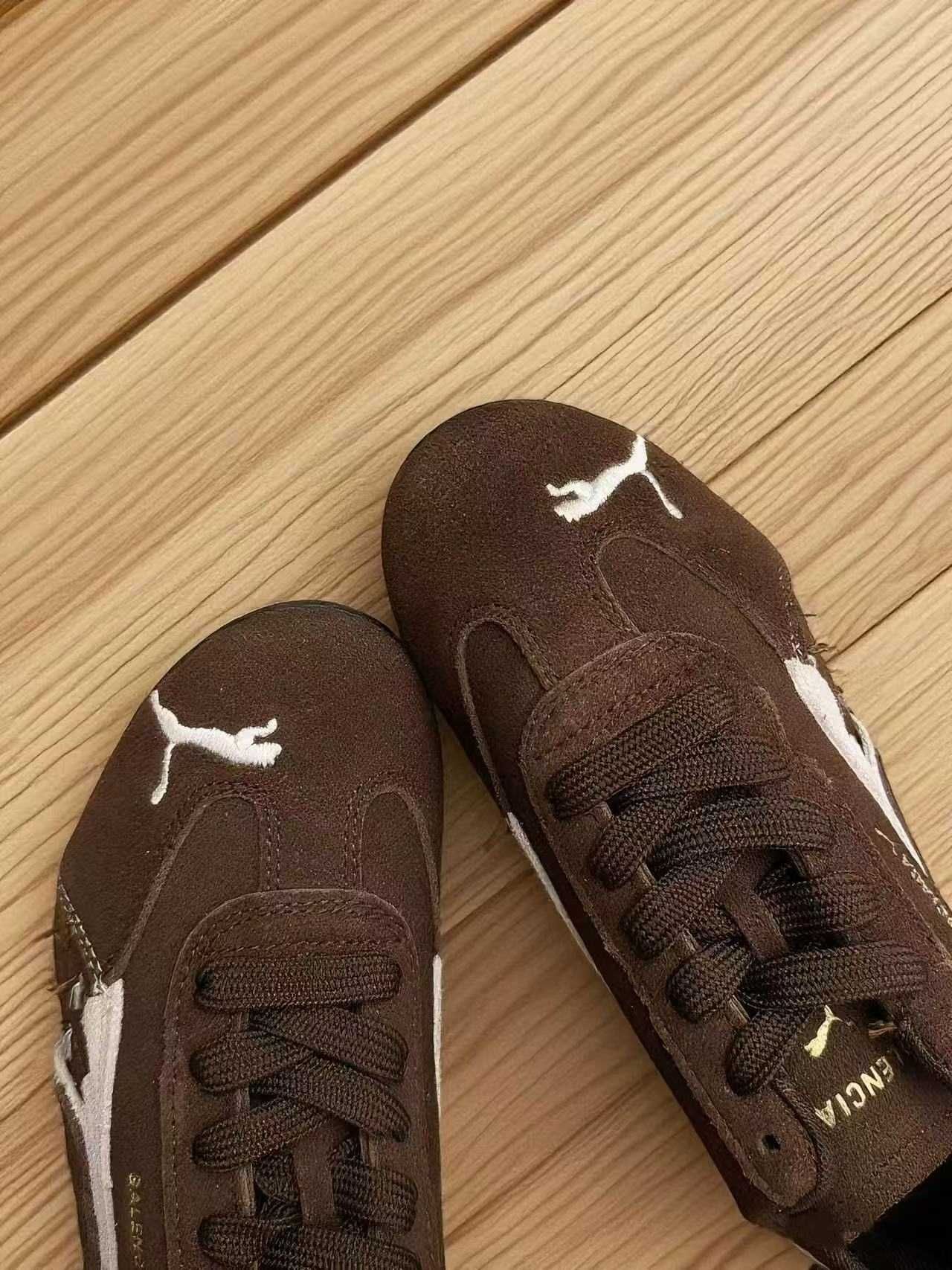 PUMA com Balenciaga Speedcat, tênis casual