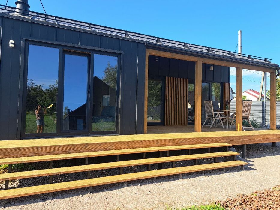 Дуже затишний будинок біля струмка для відпочинку на літо або вихідні