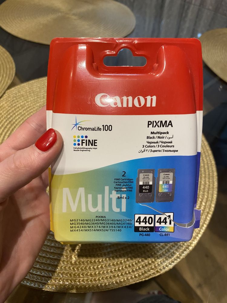 Катріджі Canon 440 , 441 оригінал