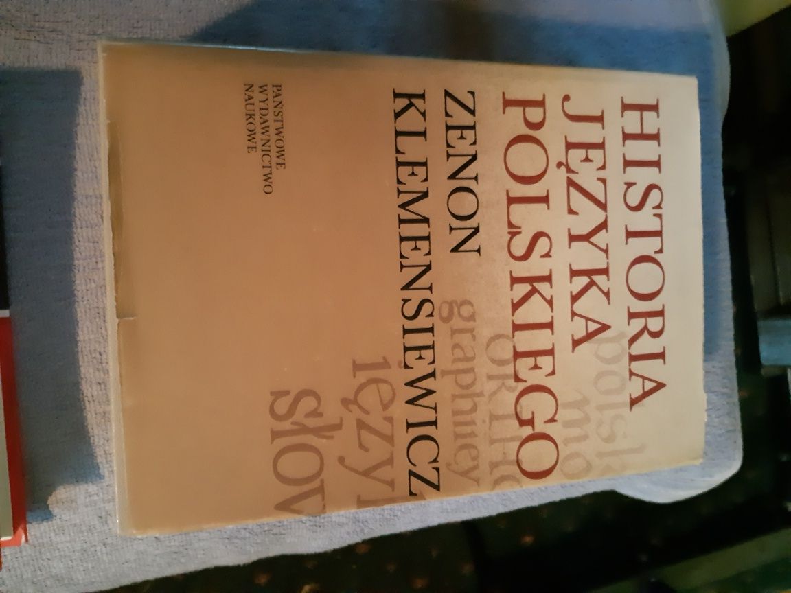 Książka Historia języka polskiego